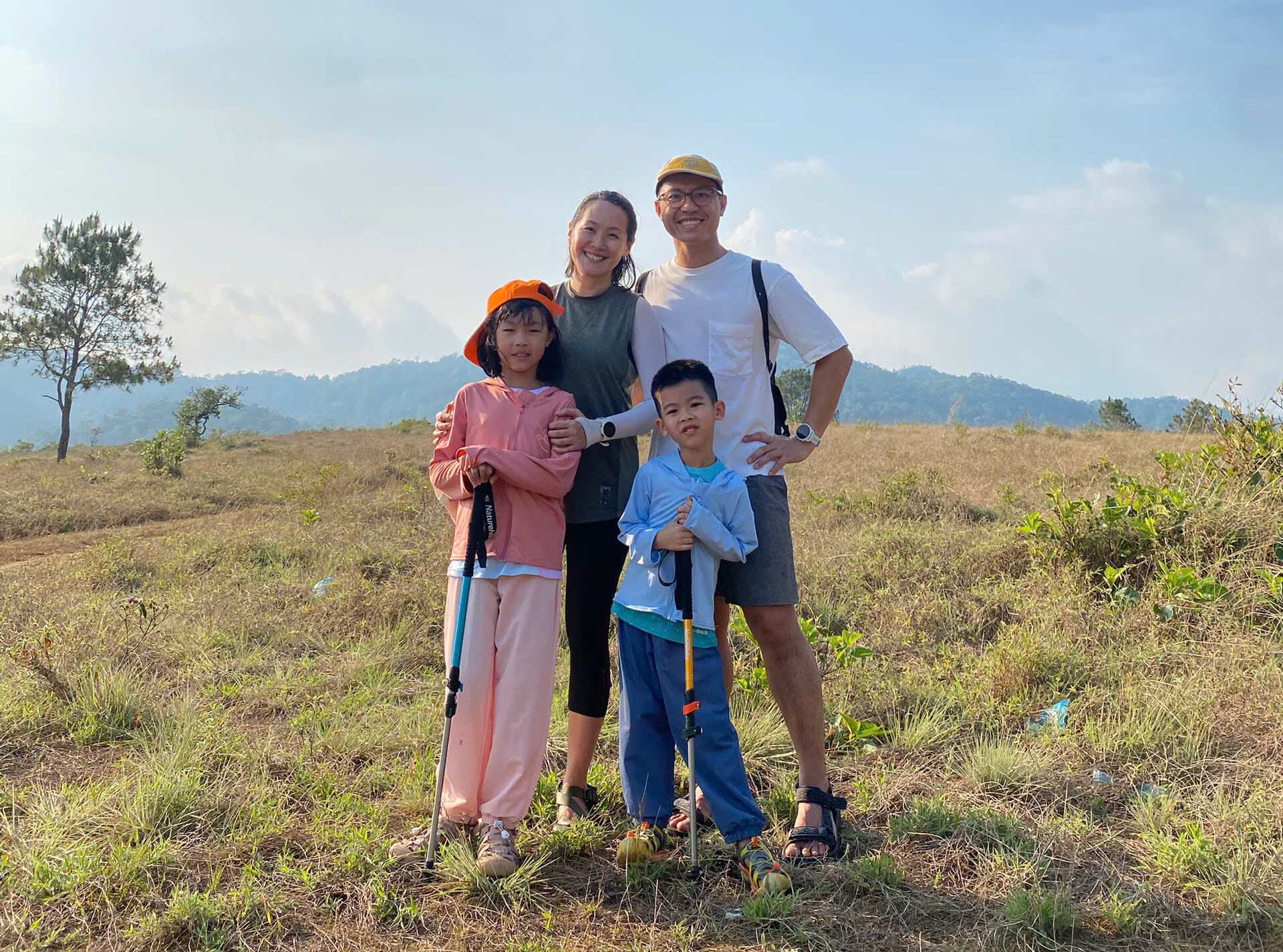 tour trekking dành cho trẻ em ở bảo lộc