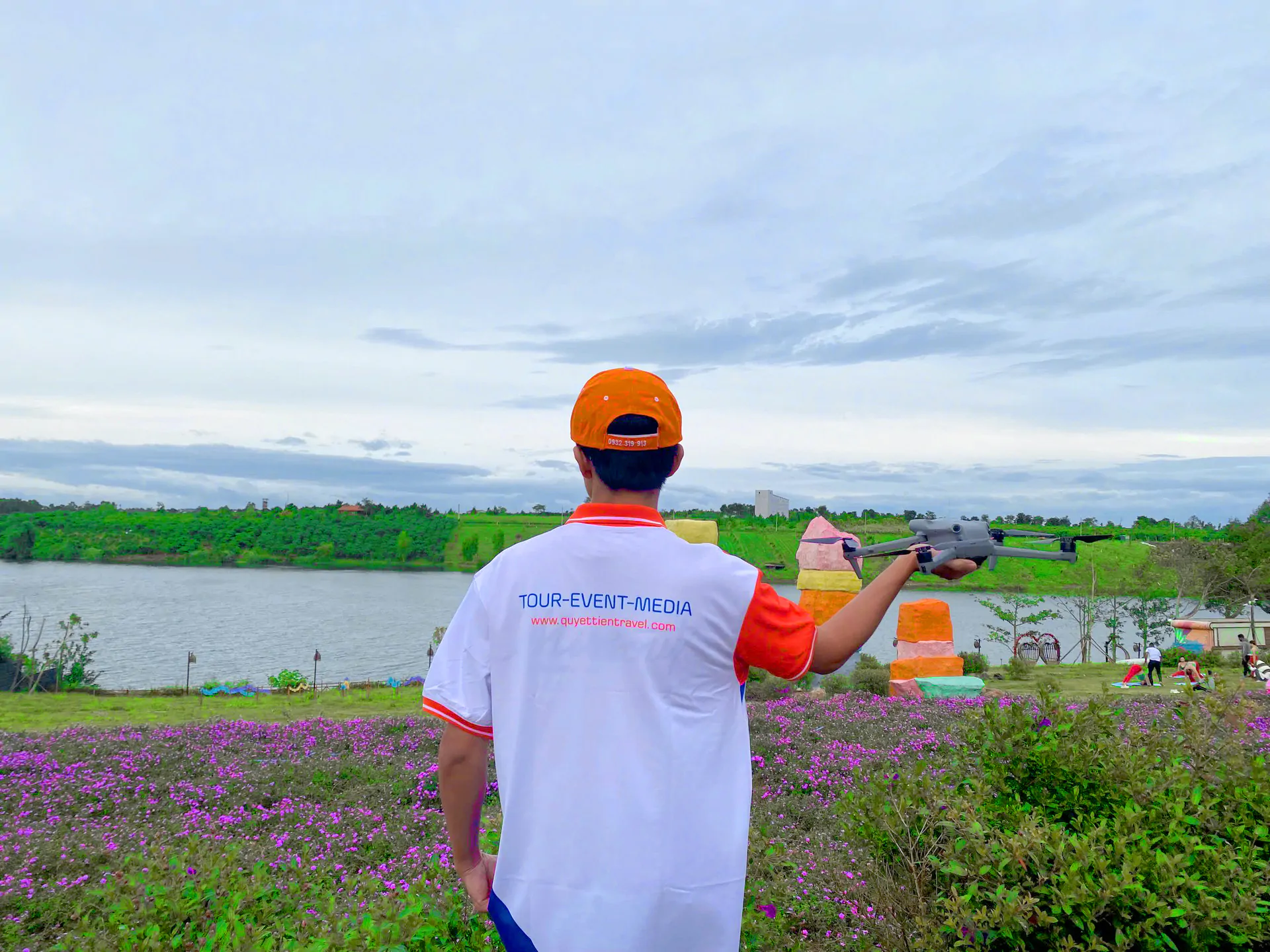 flycam sự kiện teambuilding yoga bds